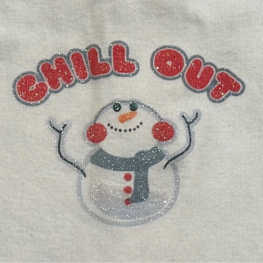 💞 Baby & Toddler Size 18 Months Chill Out Snowman Winter Holiday Onesie Bodysuit